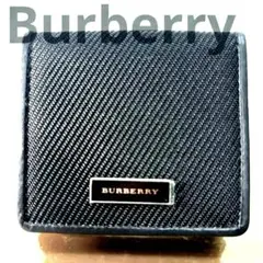 【未使用級】Burberry バーバリー　コインケース　ノバチェック  ブラック