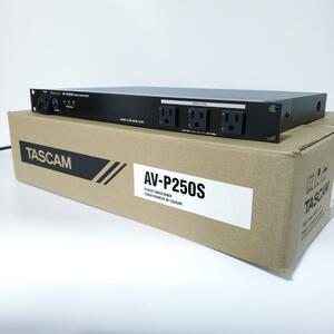 【美品】TASCAM AV-P250S パワーディストリビューター 電源