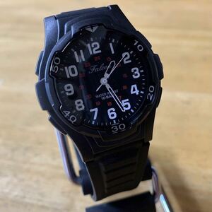 【新品・箱なし】シチズン CITIZEN キューアンドキュー Q&Q ファルコン ユニセックス 腕時計 VP84-854 ブラック ブラック