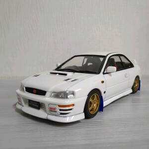 1/24 スバル インプレッサ WRX STI GC8 プラモデル 完成品 ミニカー SUBARU IMPREZA