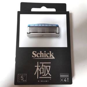 新品未開封 シック Schick 極 KIWAMI 5枚刃 替刃 4個入 髭 カミソリ ひげそり 髭剃り セット 刃 替え刃