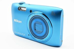 【ジャンク】ニコン Nikon COOLPIX クールピクス S3600 ブルー #3484A773