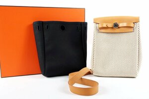 【超美品】HERMES エルメス エールバッグ TPM ショルダーポーチ バッグ ポシェット 小物入れ □H刻印【PZ52】