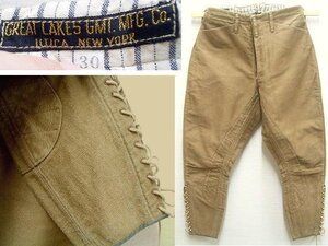 ◇即決[W30]FREEWHEELERS GREAT LAKES GMT.MFG.CO TRAILBLAZER BREECHES ブリーチズ YARN-DYED BRONZE フリーホイーラーズ パンツ■4495