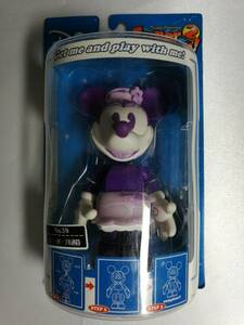 【中古品】 ディズニー Super Rockin ミニー(パープル迷彩) フィギュア