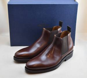 JALAN SRIWIJAYA ジャランスリワヤ グッドイヤー式　CHELSEA BOOT　サイドゴアスリッポン　茶カーフ　911-6　24.-25cm相当　未使用品