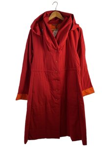 PLEATS PLEASE ISSEY MIYAKE◆コート/3/ポリエステル/RED