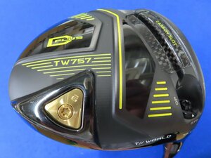 【中古・訳あり/試打用】本間ゴルフ　2022　T//WORLD　TW-757 TYPE-D PLUS（ディープラス）ドライバー（9.0°）【S】VIZARD for TW757-45