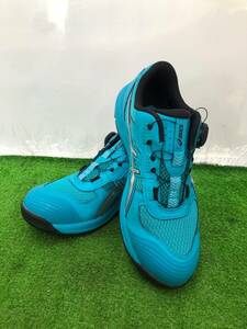 【中古品】asics(アシックス) 安全靴 ウィンジョブ 限定色ラグーンxピュアシルバー[26.5cm] CP219 BOA　/　ITE0F914QUFK