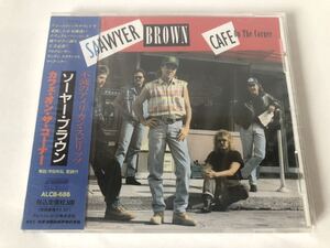 未開封 見本 ソーヤー・ブラウン SAWYER BROWN カフェ・オン・ザ・コーナー CAFE ON THE CORNER プロモ盤