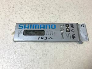 SHIMANO シマノ CN-HG50 114LINKS 6/7/8 speed チェーン 当時物 未使用