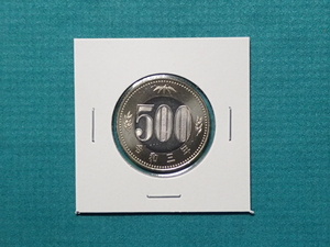 【新品・未使用品】 (ML16)　令和3年銘　改鋳　500円バイカラー・クラッド貨幣　新500円硬貨