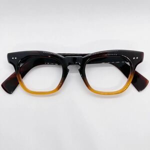 本鼈甲 80年代 メガネ ウェリントン デッドストック ヴィンテージ 日本製 国産 クラウンパント Vintage 眼鏡 フレーム フランス 2