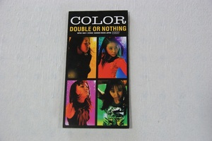 DOUBLE OR NOTHING COLOR ８㎝CD