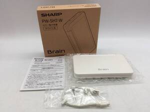 #5942 SHARP カラー電子辞書 Brain PW-SH7-W シャープ ホワイト 通電確認済み 現状品