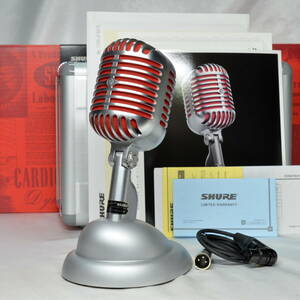 【A】Shure 5575LE 美品 希少 世界で5575本限定 1939年発売のビンテージ Shure 55 Fat Boy の現代復刻版