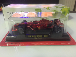 アシェット1/43 フェラーリ F2008 フェリペ マッサ 未開封品 ミニカー デアゴスティーニ F1マシンコレクション