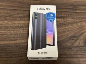 【新品未開封】Galaxy A05 ブラック A055FD Dual SIM