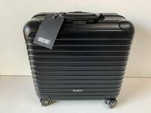 Yu221◆RIMOWA リモワ◆キャリーケース 4輪 SALSA/サルサ ブラック/黒 ビジネストロリー スーツケース キャリーバッグ 軽量 伸縮持手