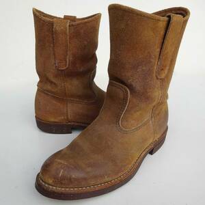 2008年　RED WING レッドウィング ペコスブーツ 8188 PECOS HAWTHORNE MULESKINNER ミュールスキナー ラフアウトレザー 牛革D