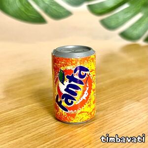 SALE☆新品☆ミニチュアマグネット　＊ Fanta ファンタ オレンジ ＊ ジュース 缶