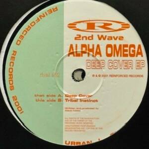 ★Alpha Omega Deep Cover EP（2 x 12"）　Drum n Bass