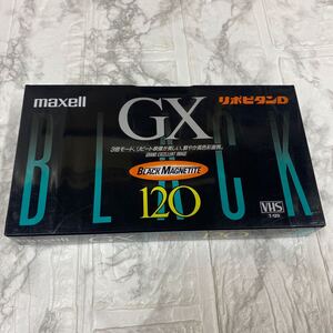 リポビタンD maxell GX BLACK VHS T-120 大正製薬 リポビタンD 販売促進 ビデオ カセットテープ 年代物