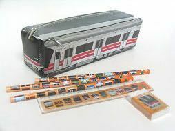 山陽電車 スルッとKANSAI 電車・バス　文具セット