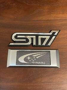 SUBARU スバル STI エンブレム & WR-Limited ワールドラリー（SWRT）エンブレム オーナメント