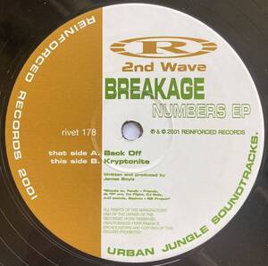 Breakage / Numbers EP ◎ Drum&Bass / Drum