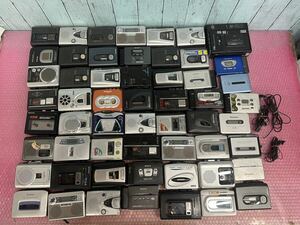 Panasonic/ SONY/AIWA など　 カセットプレーヤー　計約56台まとめ　中古現状品　動作未確認　(140s)