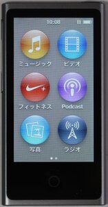 iPod nano, ME971J, 16GB,スペースグレイ,中古