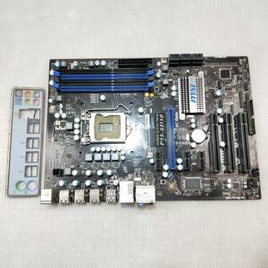 【中古パーツ】BIOS確認のみ、MSI P55-SD50 マザーボード　LGA1156 ■MB1056