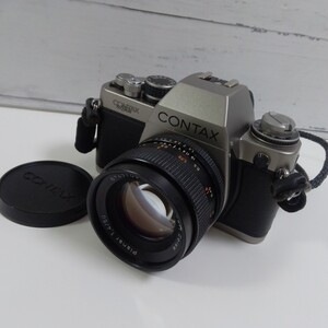 【動作確認済み】CONTAX コンタックス S2 60 Years★60周年記念モデル★Carl Zeiss カールツァイス Planar 1.4/50★一眼レフフィルムカメラ