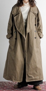 【HARROW TOWN STORES / ハロータウンストアズ /HTS★ NHT2052DT ★COTTON DOUBLE OVER COAT コットンダブルオーバーコート】48400円