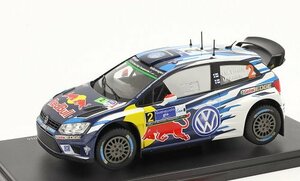 Altaya　1/24　VW・ポロ R WRC　#2　J-M．ラトバラ　2016 ラリー メキシコ優勝