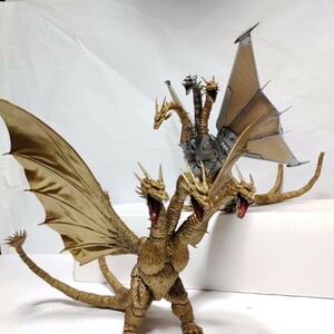 GODZILLA ゴジラ S.H.MonsterArts キングギドラ セット 抽選販売 メカキングギドラ フィギュア バンダイ 怪獣 