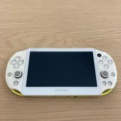 psvita 2000 イエローXホワイト　012ジャンク品