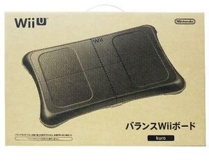 中古WiiUハード バランスWiiボード (kuro)