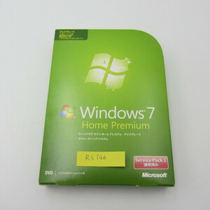 NA-163●Microsoft Windows 7 Home Premium Service pack 1 適用済み SP1 /アップグレード優待　新規インストール可 日本語版 32/64bit