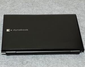 ジャンク、動作保証なしブラックTOSHIBA Dynabook R732 ノートパソコンとACアダプタ付き 東芝 ダイナブック