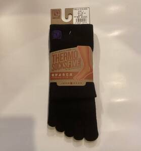 DEELUXE/ディーラックス thermo socks five/サーモソックス ファイブ black/ブラック Lサイズ メリノウール ウール