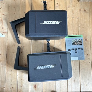 bose / ボーズ model314 スピーカー 左右セット 吊り金具付き 動作品引き下げ オーディオ機器 現状販売 used