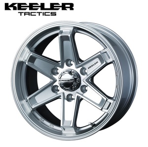 4本 価格 WEDS KEELER TACTICS (HSL) 17 8J 8.0J 6H139.7 +25 キーラータクティクス ハイラックス サーフ プラド FJクルーザー ¥69000～