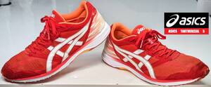 【美品・USED/超軽量170g/FlyteFoam＆DUOSOLE/正規店購入】ASICS　TARTHERZEAL　5　モデル　メンズ・レーシングシューズ　 サイズ＝27.0cm