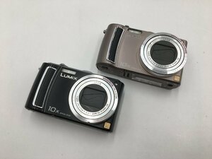 ♪▲【Panasonic パナソニック】コンパクトデジタルカメラ 2点セット DMC-TZ5 まとめ売り 0528 8