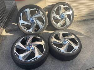 激安売り切りプリウス モデリスタ ウイングダンサー Ⅶ 4本セット 215/40R18 純正 オプション PHV BBS LM TRD 50 51 プリウス PHV GR