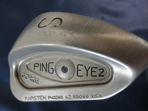 希少　名器　PING　EYE2　GORGE Wedge　ゴージ　ライ角カラーブラック　黒目　SW　ピン　アイ２　NS950　S　