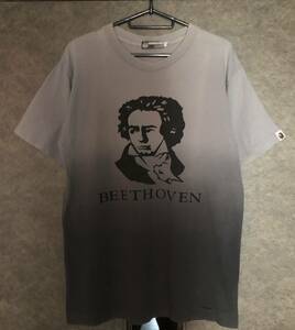 《A BATHING APE》ベートーヴェン Tシャツ エイプ 裏原系 ストリート系 デザイナーズ 古着 VINTAGE USED BEETHOVEN NIGO ヴィンテージ