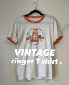 70‘s vintage ringer tee ヴィンテージ【着画有り】